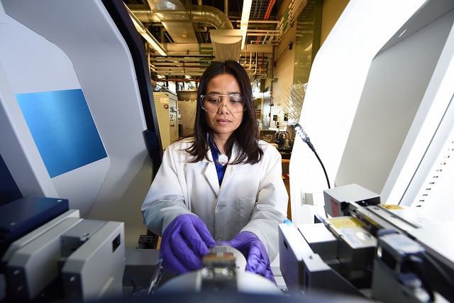 X-ray Diffractor (XRD) in the Advanced Materials Laboratory at the Center for Advanced Energy Studies (CAES).